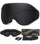Sleep Mask, Premium Eye Mask for Sleeping, Total Blackout, Super Soft Comfort, Adjustable Fit, Up...
