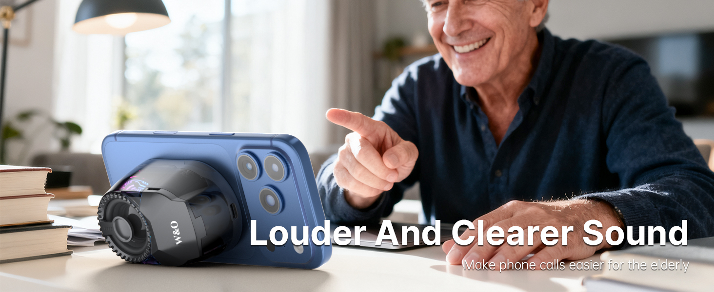 louder and clearer speaker