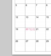 Calendar