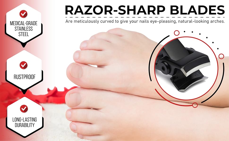 Razor sharp blades