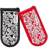 Cast Iron Skillet Handle Covers,Pot Handle Covers Heat Resistant,Pot Holders for Kitchen Heat Res...