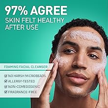 facial cleanser, ceramides, niacinamide