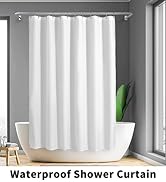 waterproof fabric shower curtain