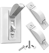 VAQULION Light Switch Cover Guard, 2 Pack Light Switch Lock, Light Switch Guard, Child Proof Ligh...
