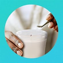 glade dew drop petals 3-wick candle