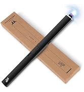 TIKETT Electric Long Lighter, Rechargeable USB Type C Windproof Flamess Lighter for Candles, Stov...