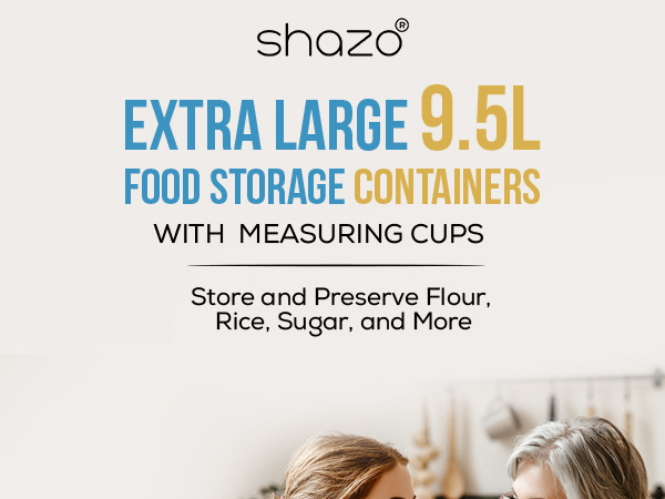 sugar container flour container, air tight pantry storage containers, rice storage container
