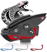 Moman Motorcycle Intercom Headset, CP-S 8 Riders 2000M Group Helmet Communication System, Univers...