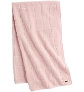 Lacoste Croc Scale 100% Cotton Bath Towel – Highly Absorbent, Ultra Soft & Quick Drying Luxury Ja...