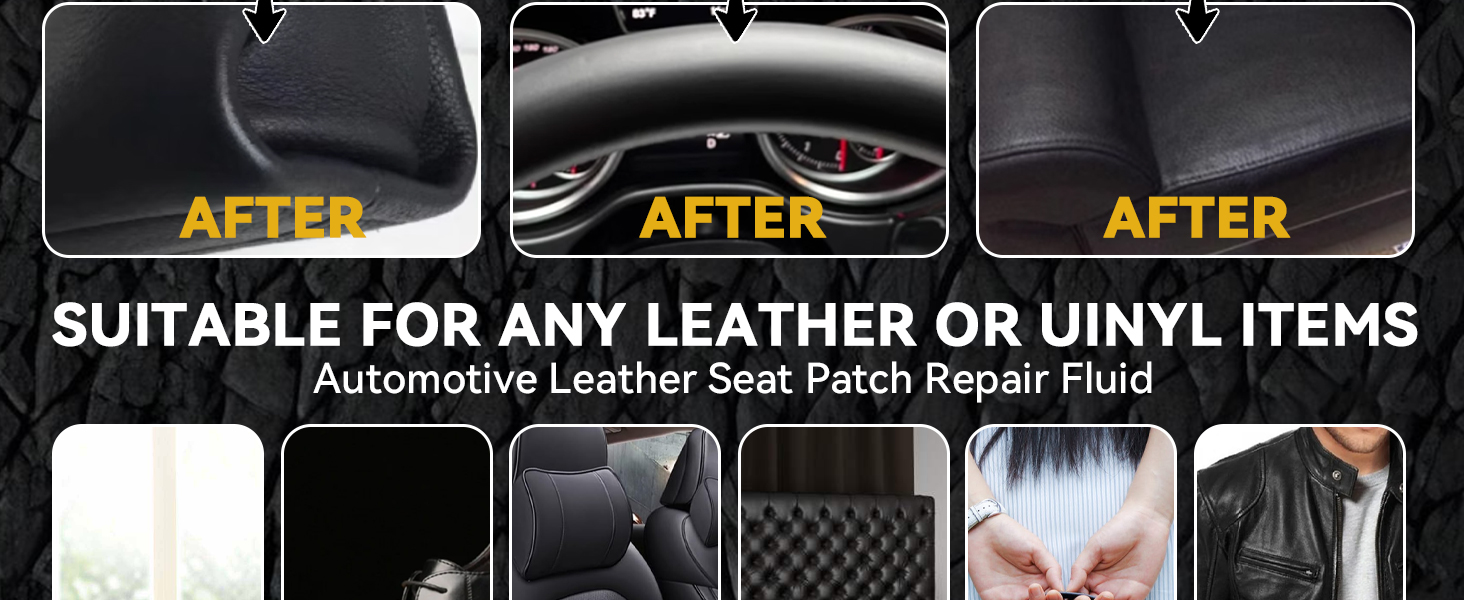 Black Leather Repair Kit
