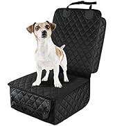 PETICON Waterproof Front Seat Car Cover, Full Protection Dog Car Seat Cover with Side Flaps, Nons...