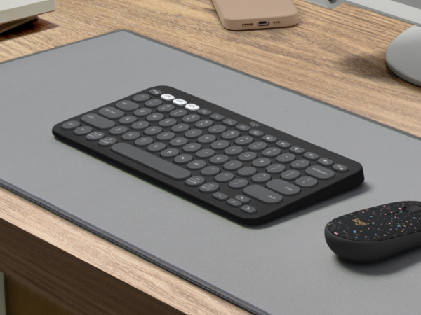 pebble 2 keys wireless compact tenkeyless graphite keyboard