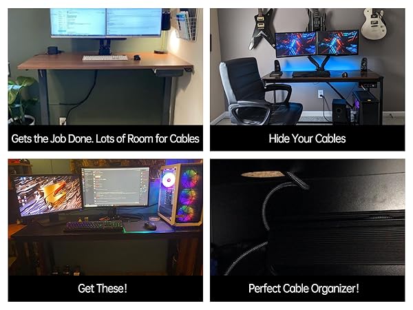 cable management under desk