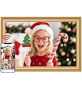 Frameo 10.1" WiFi Digital Picture Frame with 32GB Memory, 1280 x 800 IPS HD Touch Screen Electron...