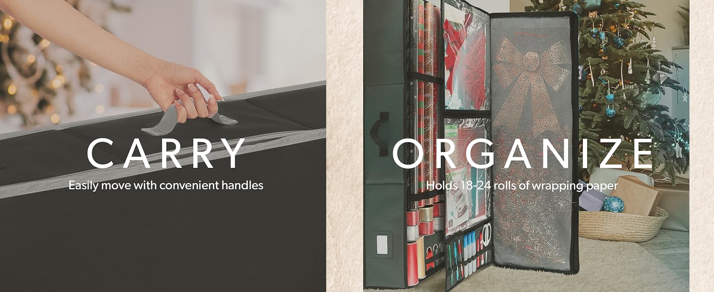 Carry and organize supplies easily