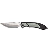 Old Timer Trail Boss Series Fixed and Folding Knives with High Carbon D2 Stainless Steel Blades, ...