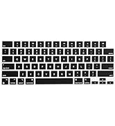 ProElife Keyboard Cover Skin for MacBook Air 13.6 inch 2022 Apple M2 Chip (Model: A2681), Ultra T...