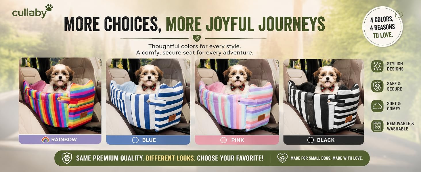 center console carseat for small dogs