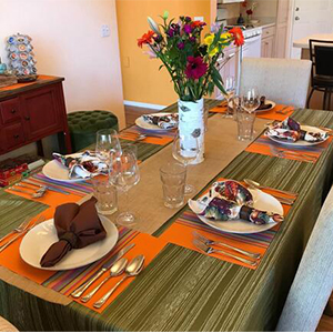 multicolor Placemats Set of 4
