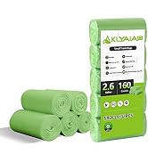 Small Garbage Bags 2.6 Gallon Green