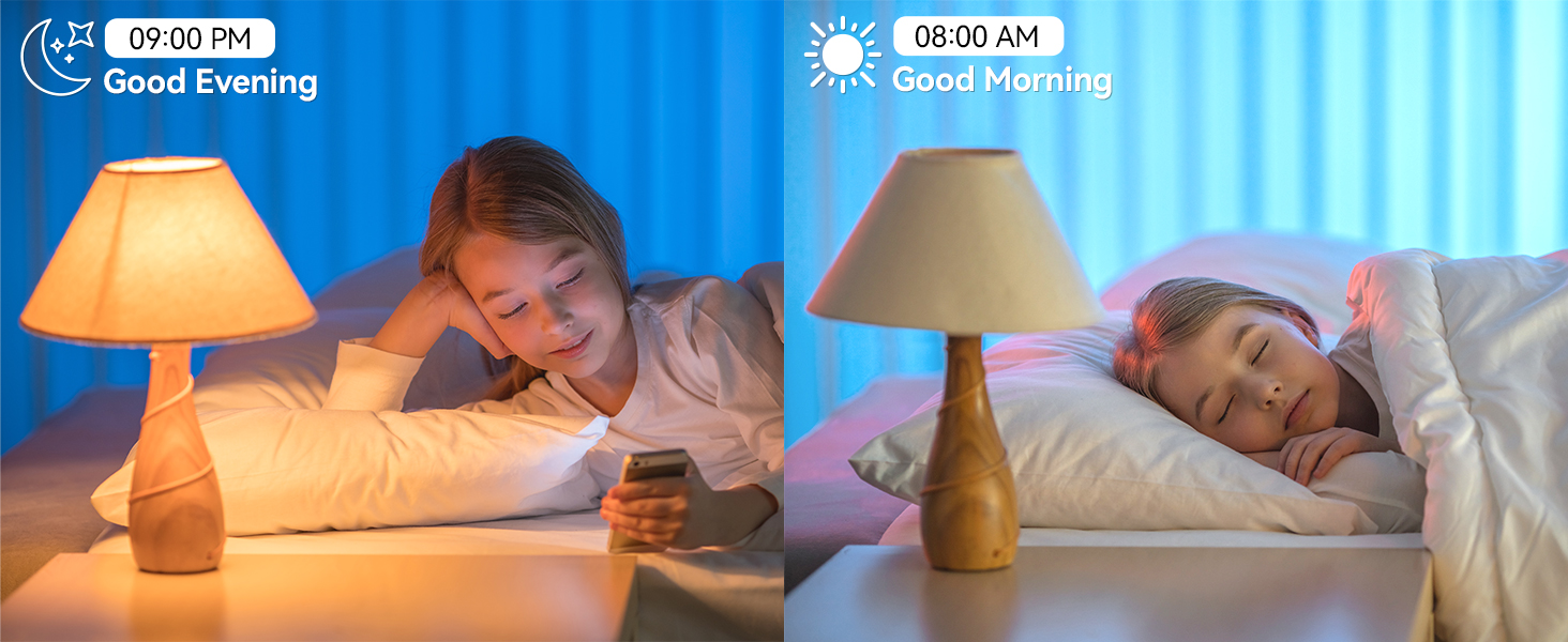 timer matter smart bulb