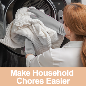 kitchen gloves, dishwashing tools, household cleaning gloves
