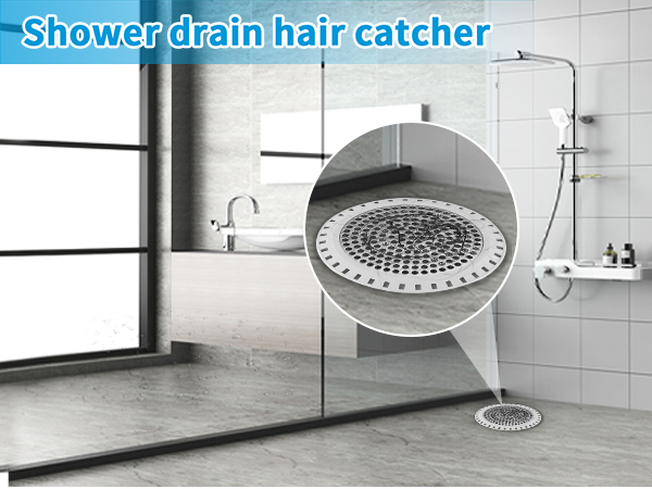 hair catcher shower drain