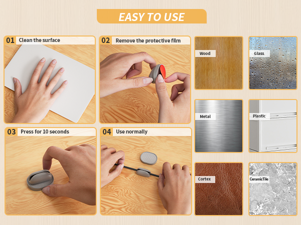 Magnetic Cable Clips