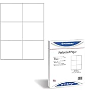 PrintWorks Professional Perforated Paper for Tickets, Coupons, Certificates and More, 8.5 x 11, 2...