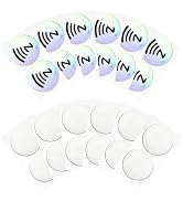 DAMILA Anti-Metal NFC Tags Sticker 25mm - 12 Packs NTAG215 NFC Chip with Laser Waterproof Decal, ...