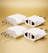 Unidapt US Plug Adapter, European to USA Travel Plug Adapter, Europe to America, Mexico, Japan, C...