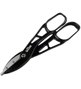 LABEAR - Metal Cutter, Tin Snips Cut Tin, Copper, Aluminum, Vinyl, Steel and Stainless Steel, 12-...