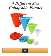 BPA FREE SILICONE FUNNEL