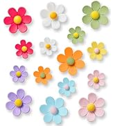 16 pcs-Cute Flower Magnet, Colorful Magnets for Refrigerators, Lockers, Whiteboards and Decoratio...