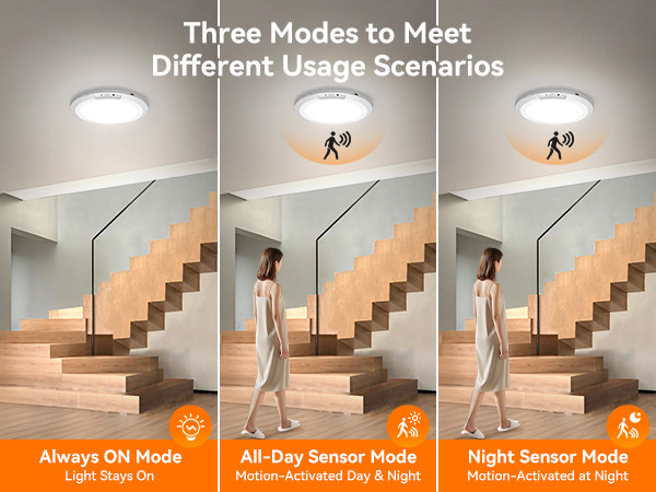 Motion Sensor Ceiling Light