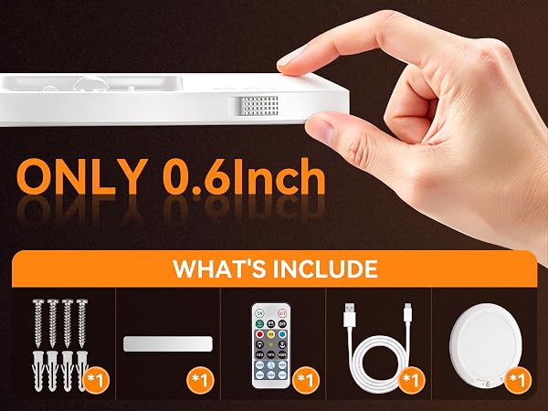free2glow ceiling light 1 pack 10000mah what's include