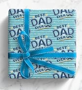 Fathers day wrapping paper