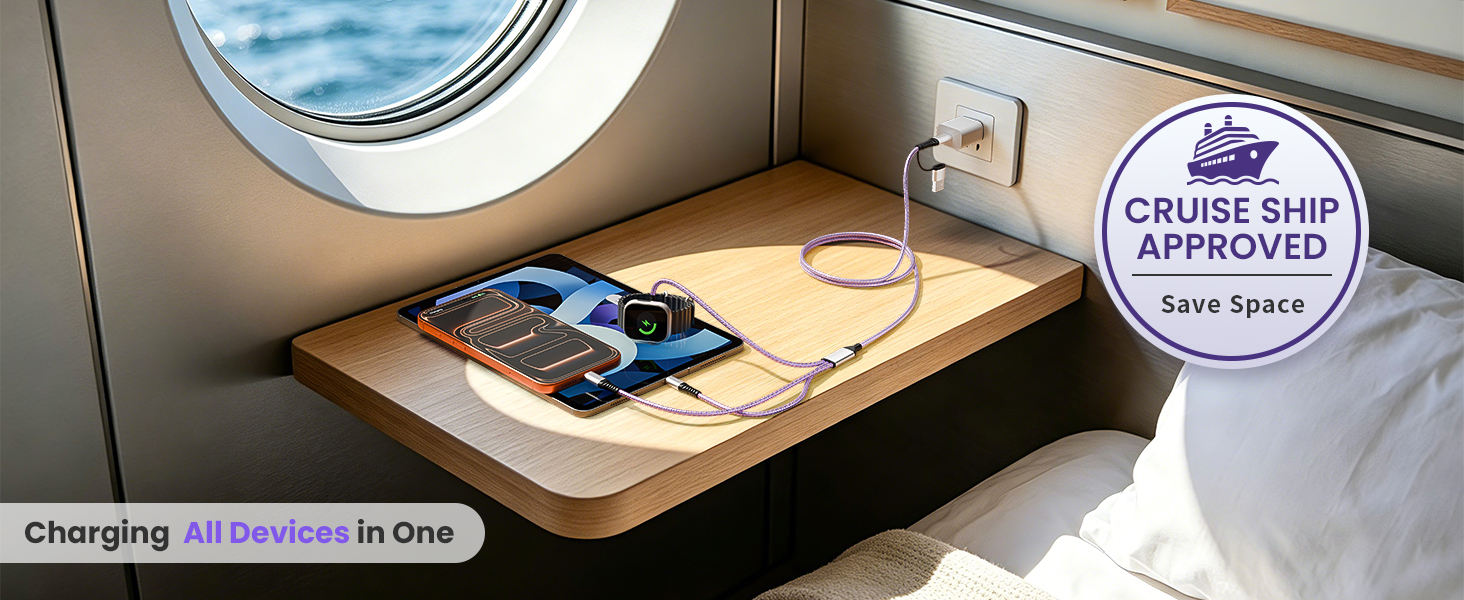 Cruise essentials 2026-Charging All Devices in One