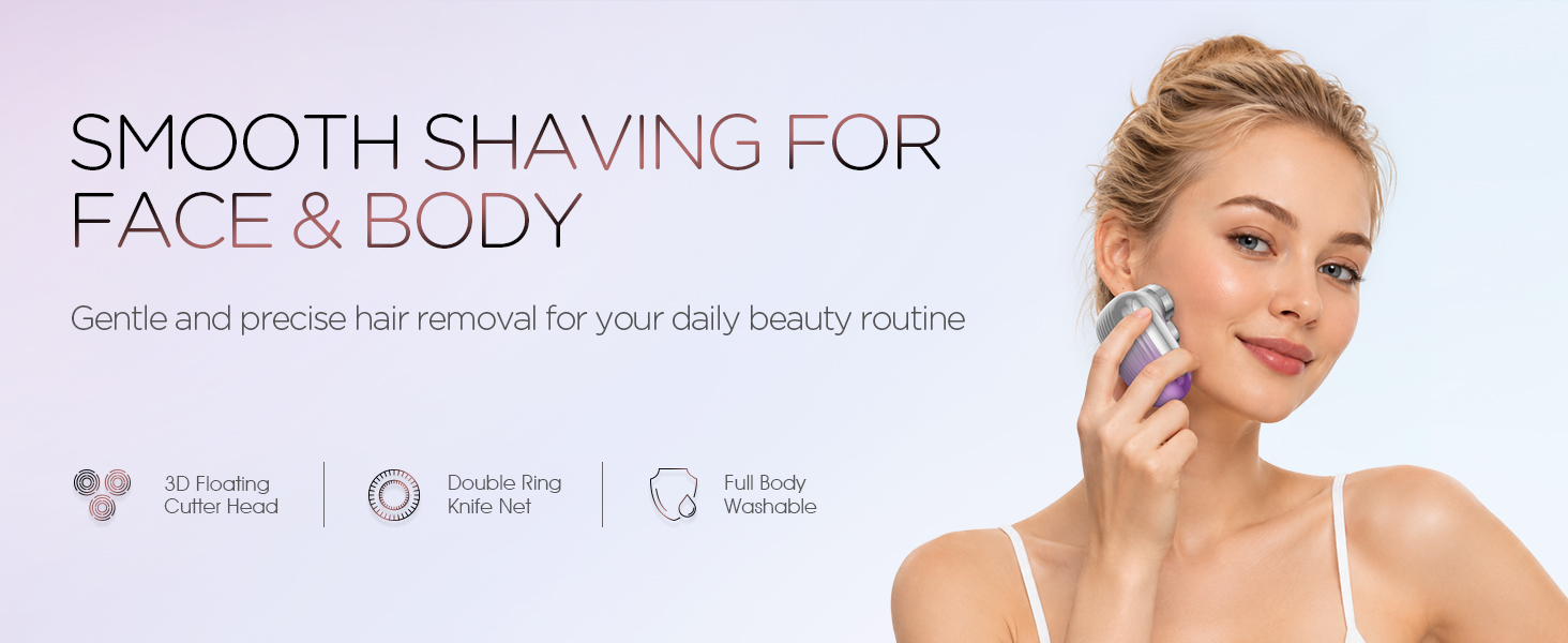 electric razors for women