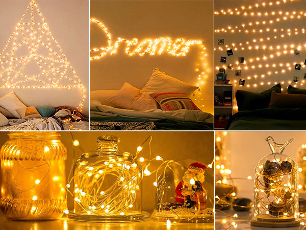 copper wire lights