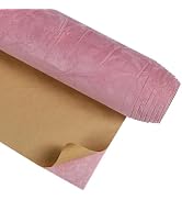 CRE8TIVE Coral Pink Self Adhesive Crinkle Crushed Velvet Flocking Liner for Jewelry Felt Drawer L...