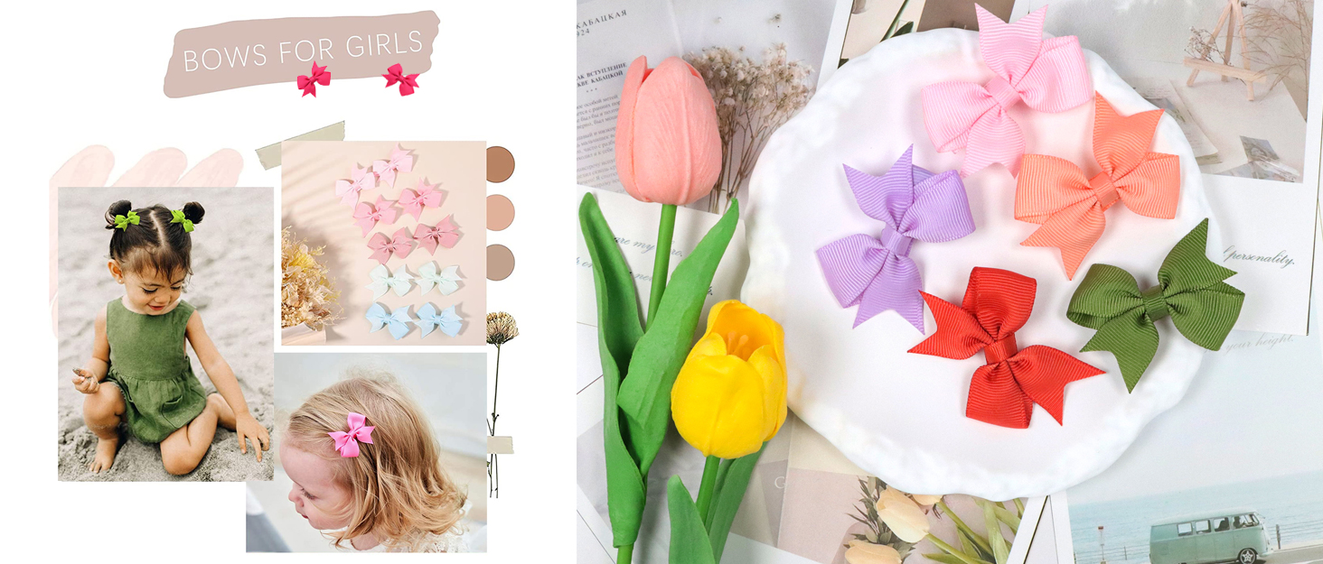 Premium Quality Hair Bow Clips