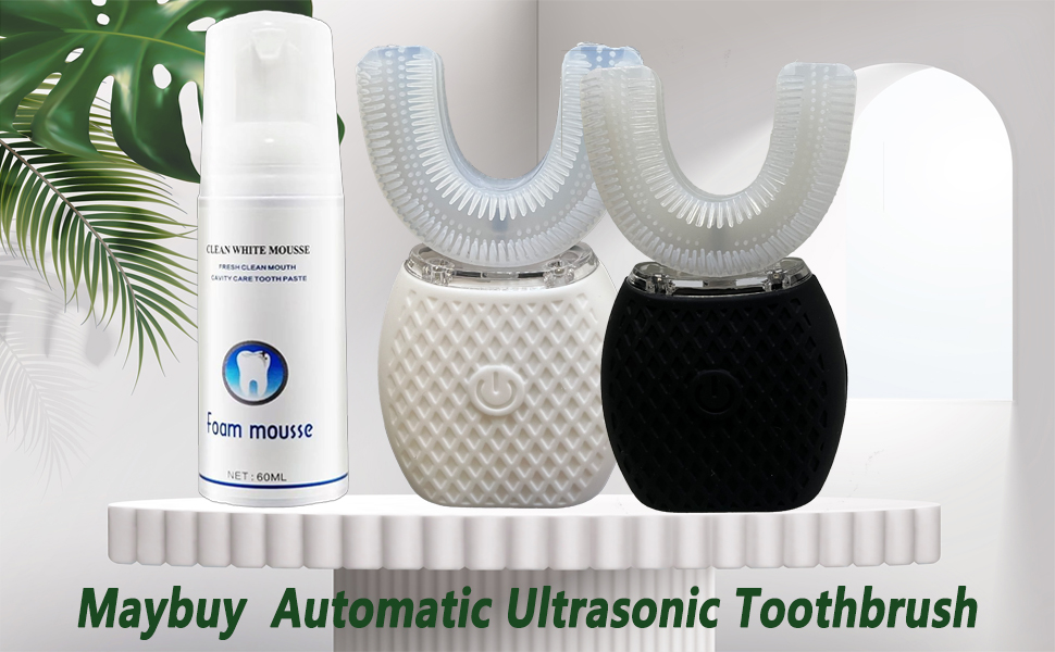 360 ultrasonic electric toothbrush