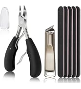Toenail Clippers for Seniors Thick Toenails,Heavy Duty Ingrown Toe Nail Clippers for Men Women, S...