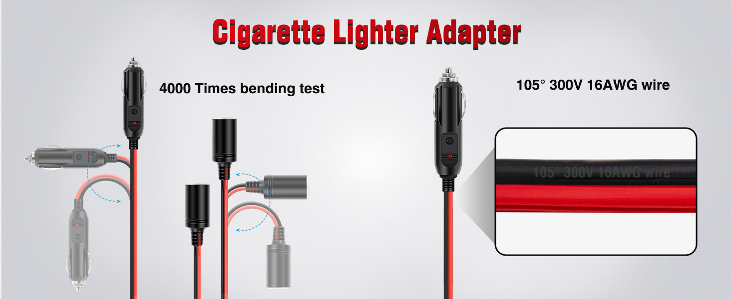 car cigarette lighter splitter