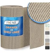 BAGAIL Drawer and Shelf Liner, Non-Adhesive Shelf Liners for Kitchen Cabinets