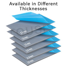 6 Thickness Options