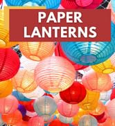 Paper Lantern with Led Light Chinese Japanese Decorative Round Hanging Lamp