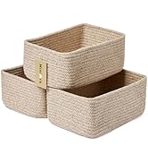 MiniArk Shelf Storage Baskets for Organizing | Closet Organizer Bins | Small Baskets | Toy Basket...