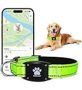 Myiwb GPS Dog Collar Tracker 2-in-1,Reflective Waterproof Pet Collar,iOS-Only,No Monthly Fees,Unl...